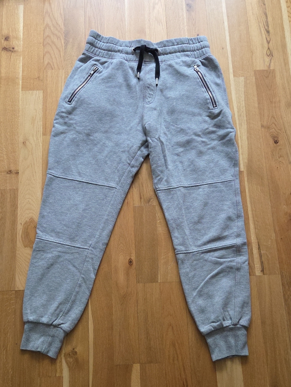 Gray Drop Crotch Jogger Sweatpants OR Womens High Rise Joggers